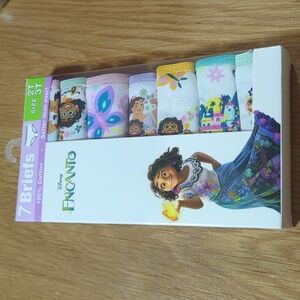 Disney Encanto Girls' Set Of 7 Cotton Briefs